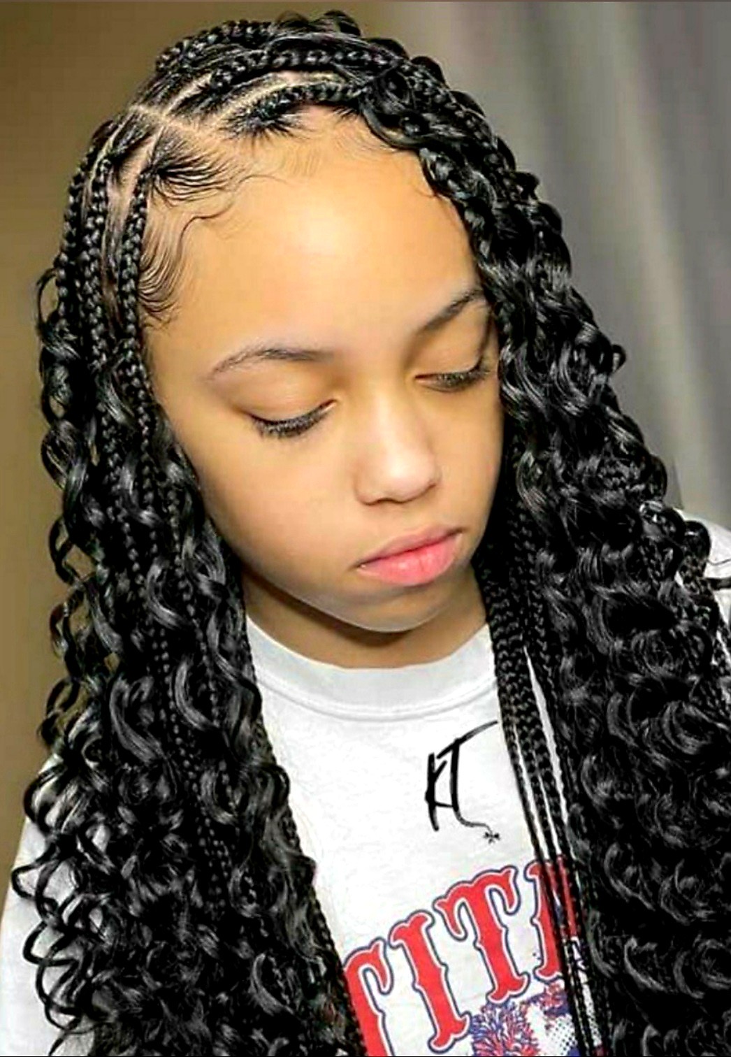 Knotless Braids Style 2