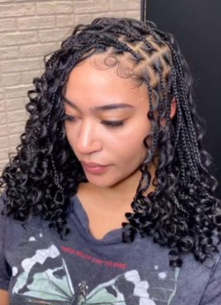 Knotless Braids Style 1
