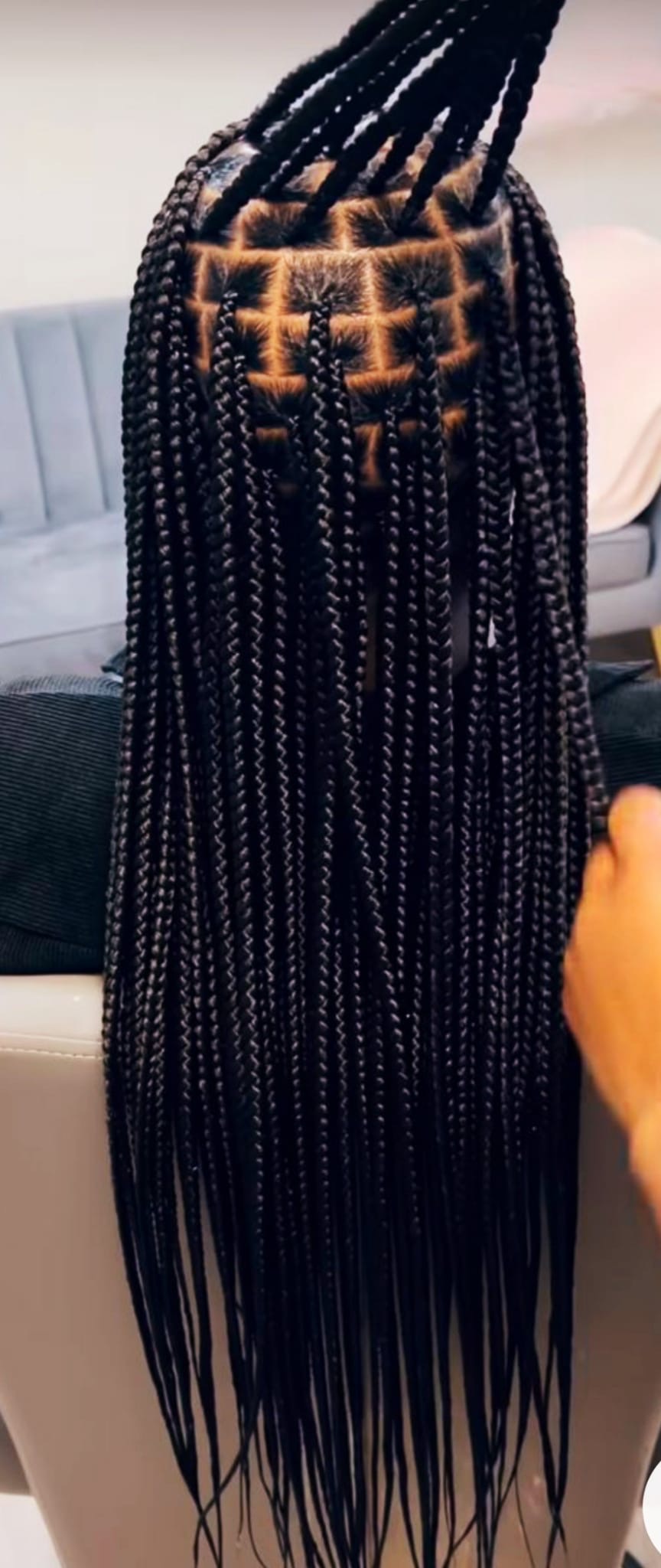 Knotless Braids Style 3